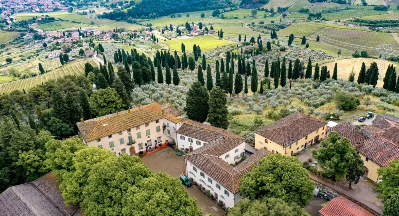 VERTICAL WINE TASTING OF CARMIGNANO DOCG “VILLA DI CAPEZZANA”